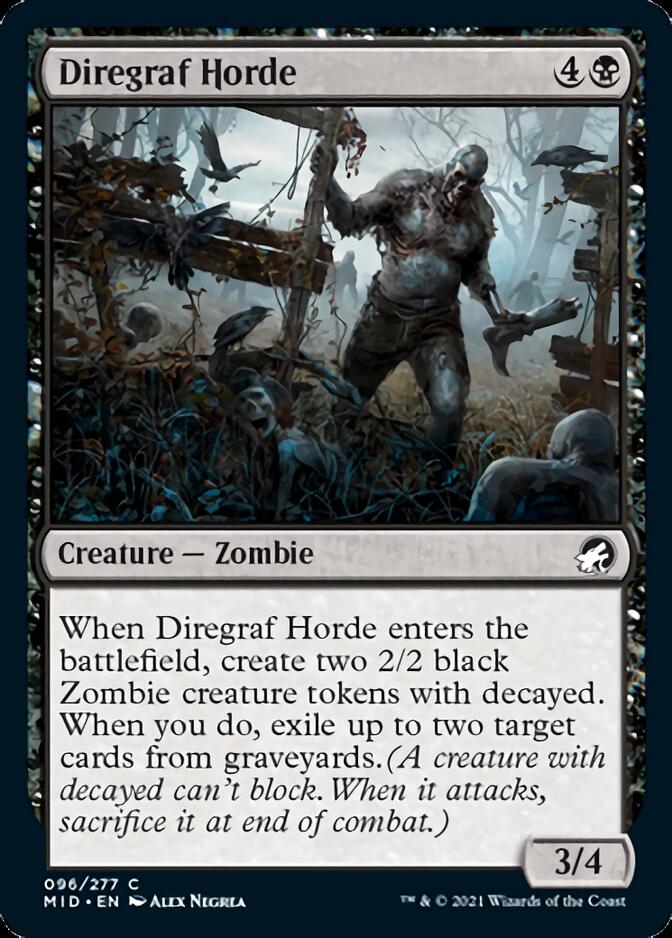 Diregraf Horde [Innistrad: Midnight Hunt] | Pegasus Games WI