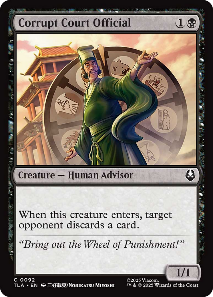 Corrupt Court Official [Avatar: The Last Airbender] | Pegasus Games WI