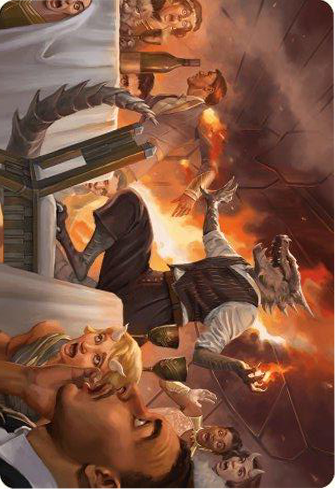 Party Thrasher Art Card [Modern Horizons 3 Art Series] | Pegasus Games WI