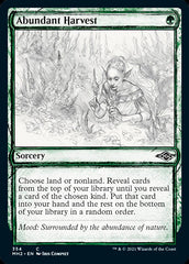 Abundant Harvest (Sketch) [Modern Horizons 2] | Pegasus Games WI