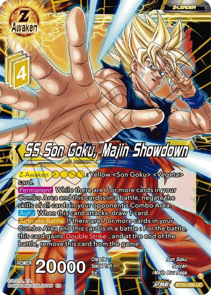 SS Son Goku, Majin Showdown (BT20-086) [Power Absorbed] | Pegasus Games WI