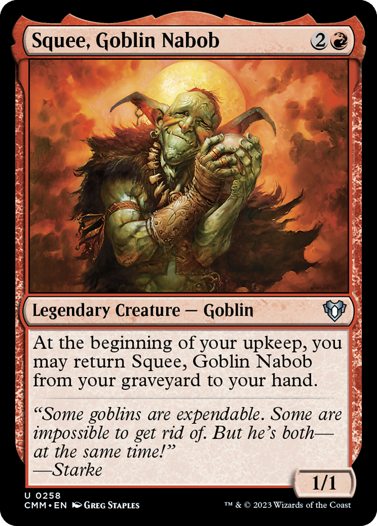 Squee, Goblin Nabob [Commander Masters] | Pegasus Games WI