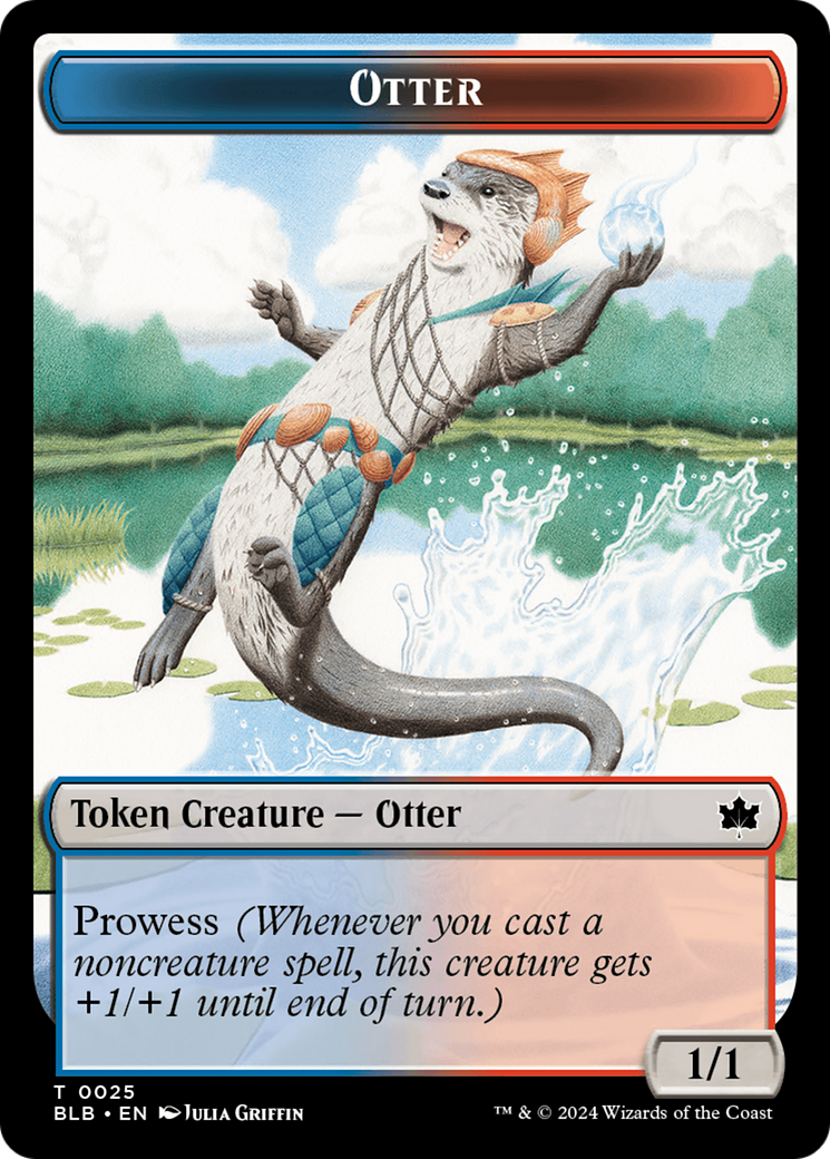 Otter Token [Bloomburrow Tokens] | Pegasus Games WI