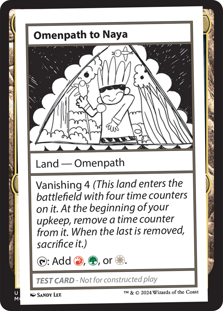 Omenpath to Naya [Mystery Booster 2 Playtest Cards] | Pegasus Games WI