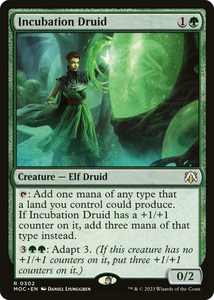 Incubation Druid [March of the Machine Commander] | Pegasus Games WI