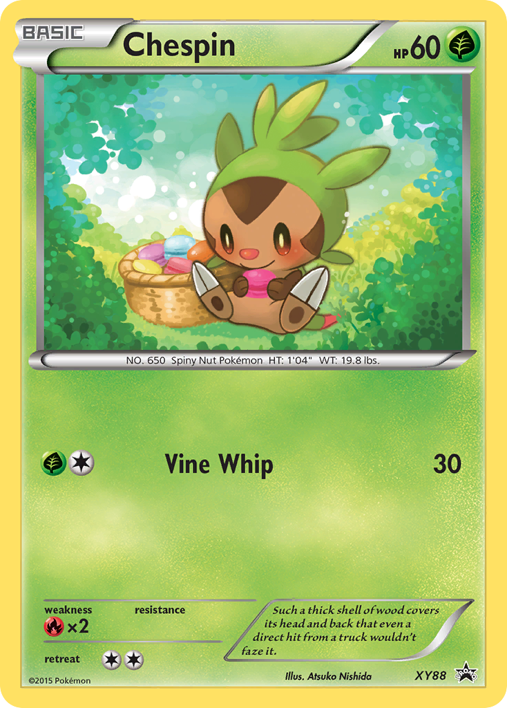 Chespin (XY88) (Collector Chest) [XY: Black Star Promos] | Pegasus Games WI