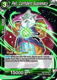 Pell, Confident Supremacy (Divine Multiverse Draft Tournament) (DB2-088) [Tournament Promotion Cards] | Pegasus Games WI