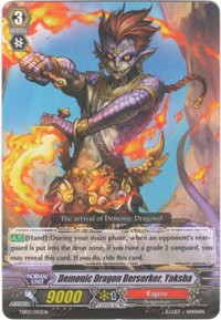 Demonic Dragon Berserker, Yaksha (TD02/003EN) [Trial Deck 2: Dragonic Overlord] | Pegasus Games WI