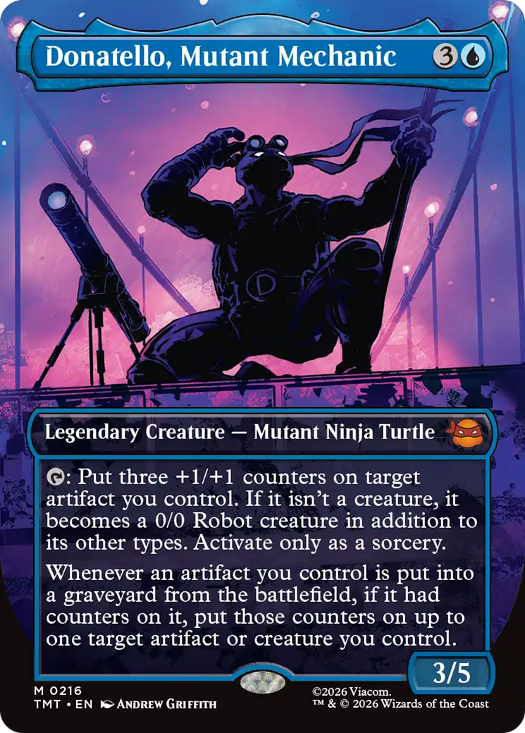Donatello, Mutant Mechanic (Borderless) [Teenage Mutant Ninja Turtles] | Pegasus Games WI