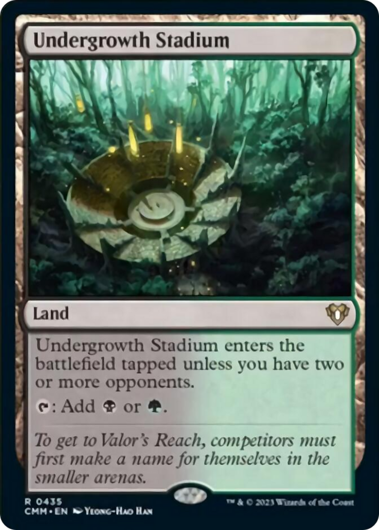 Undergrowth Stadium [Commander Masters] | Pegasus Games WI