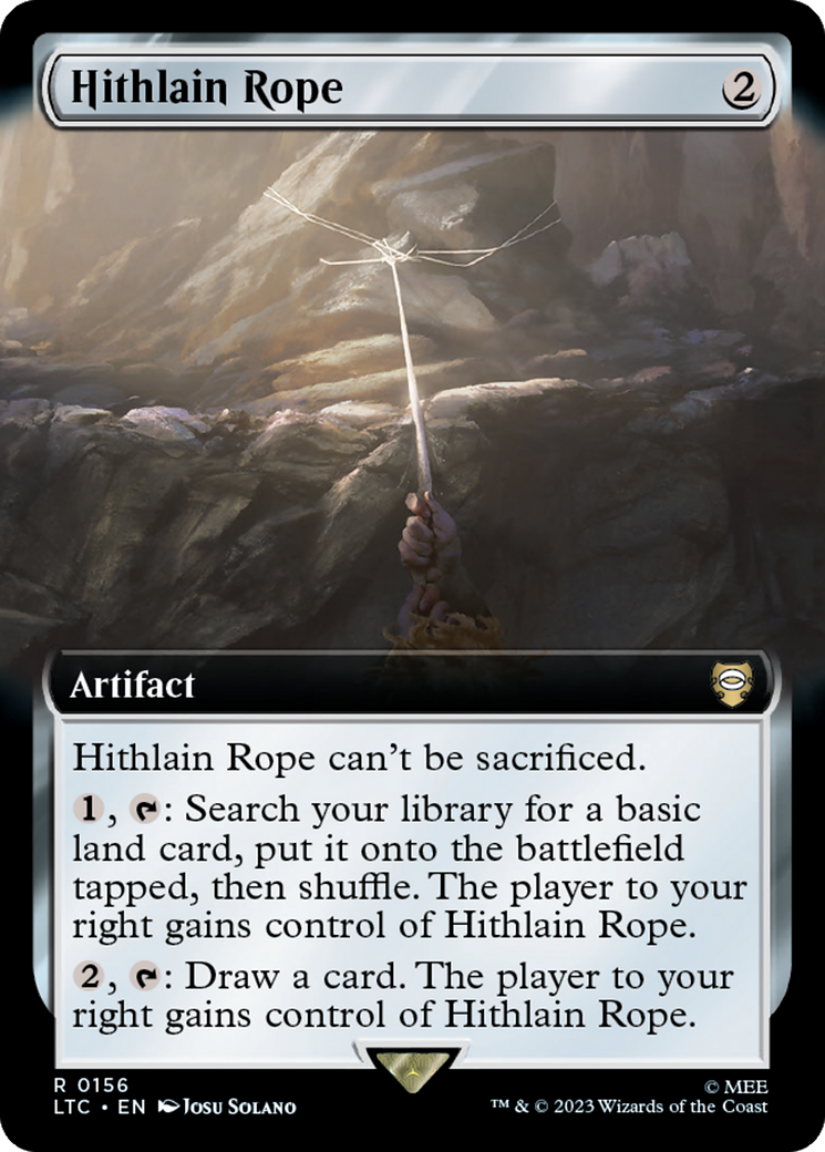 Hithlain Rope (Extended Art) [The Lord of the Rings: Tales of Middle-Earth Commander] | Pegasus Games WI