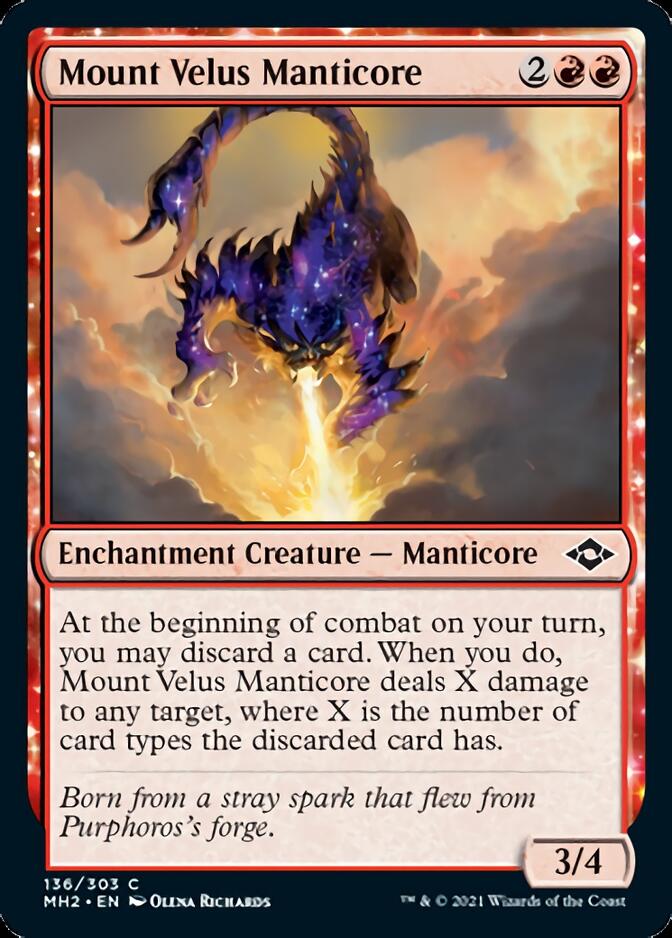 Mount Velus Manticore [Modern Horizons 2] | Pegasus Games WI