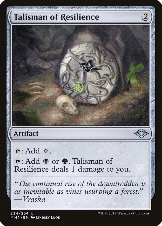 Talisman of Resilience [Modern Horizons] | Pegasus Games WI