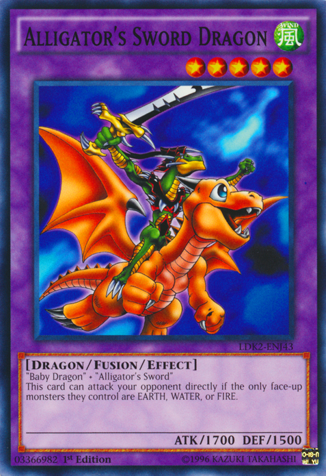Alligator's Sword Dragon [LDK2-ENJ43] Common | Pegasus Games WI