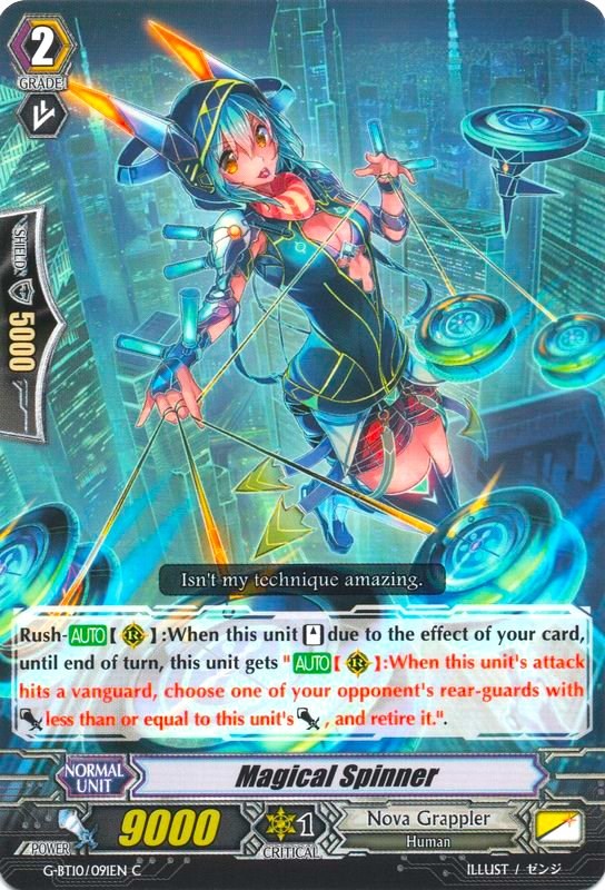 Magicalinner (G-BT10/091EN) [Raging Clash of the Blade Fangs] | Pegasus Games WI