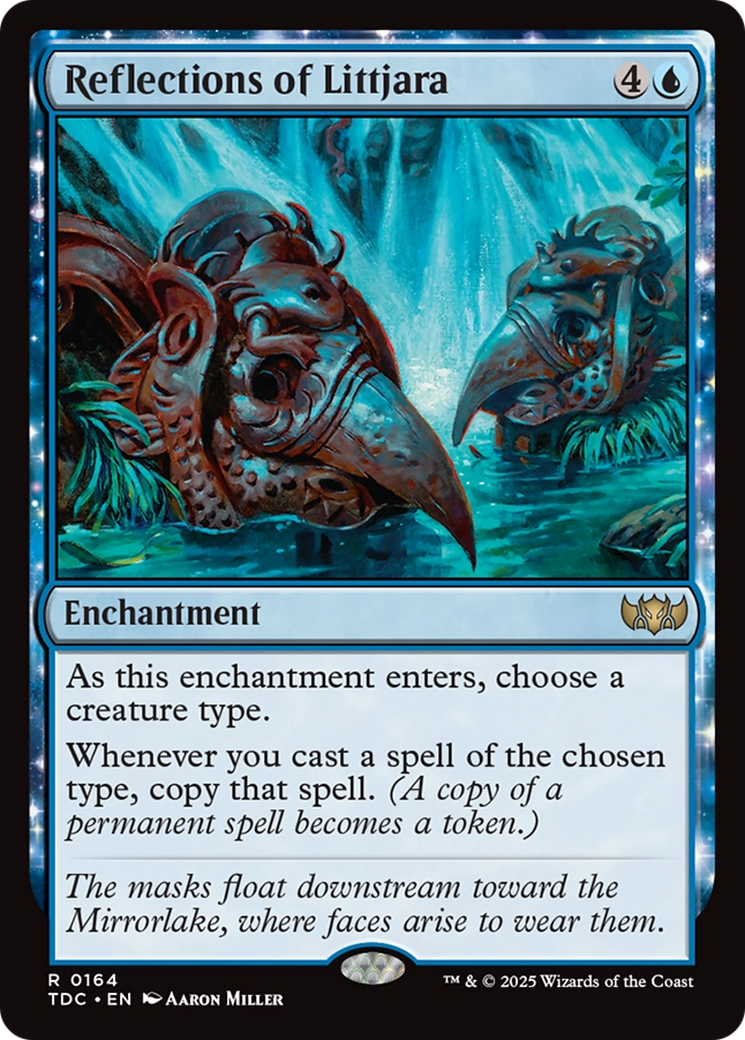 Reflections of Littjara [Tarkir: Dragonstorm Commander] | Pegasus Games WI