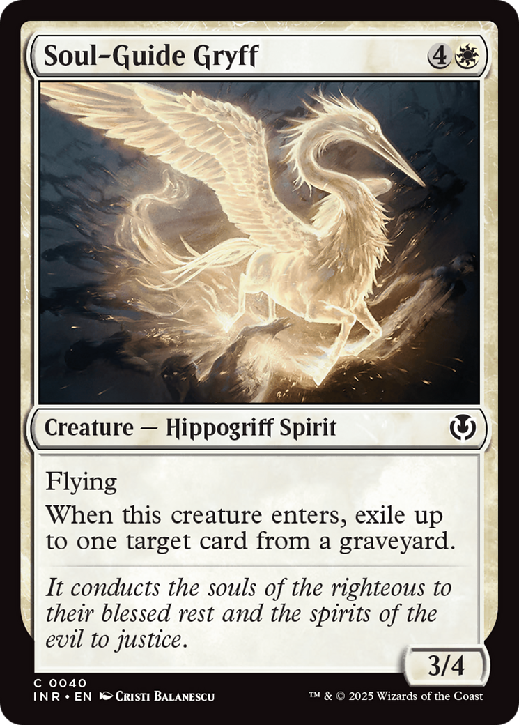 Soul-Guide Gryff [Innistrad Remastered] | Pegasus Games WI