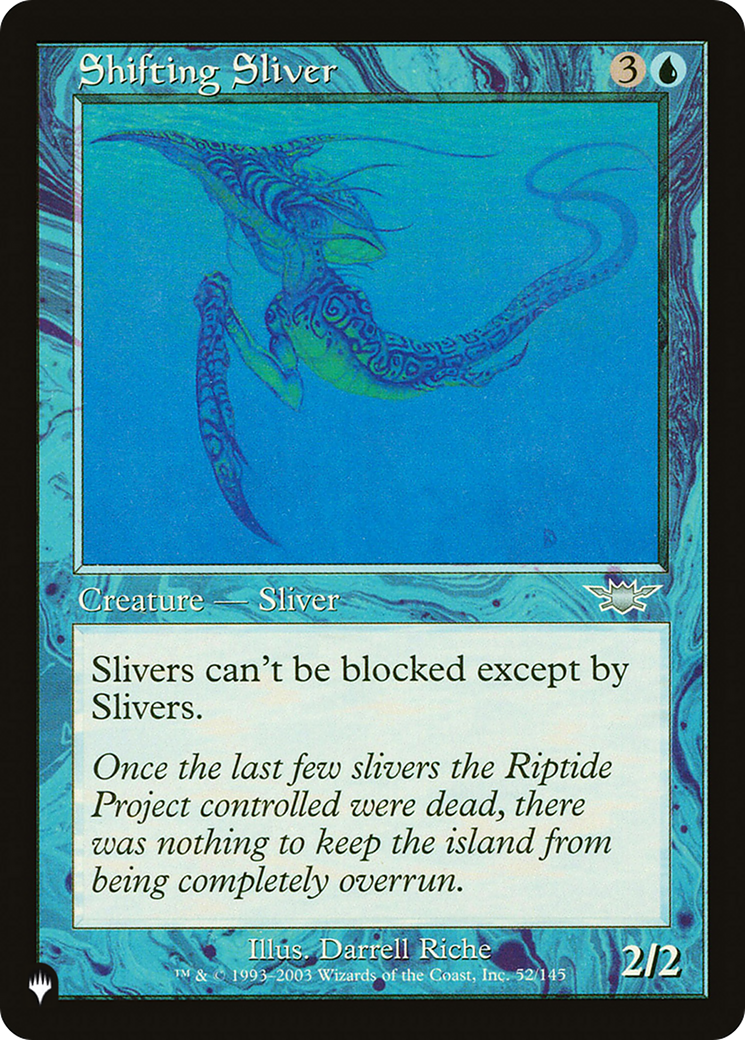 Shifting Sliver [The List Reprints] | Pegasus Games WI