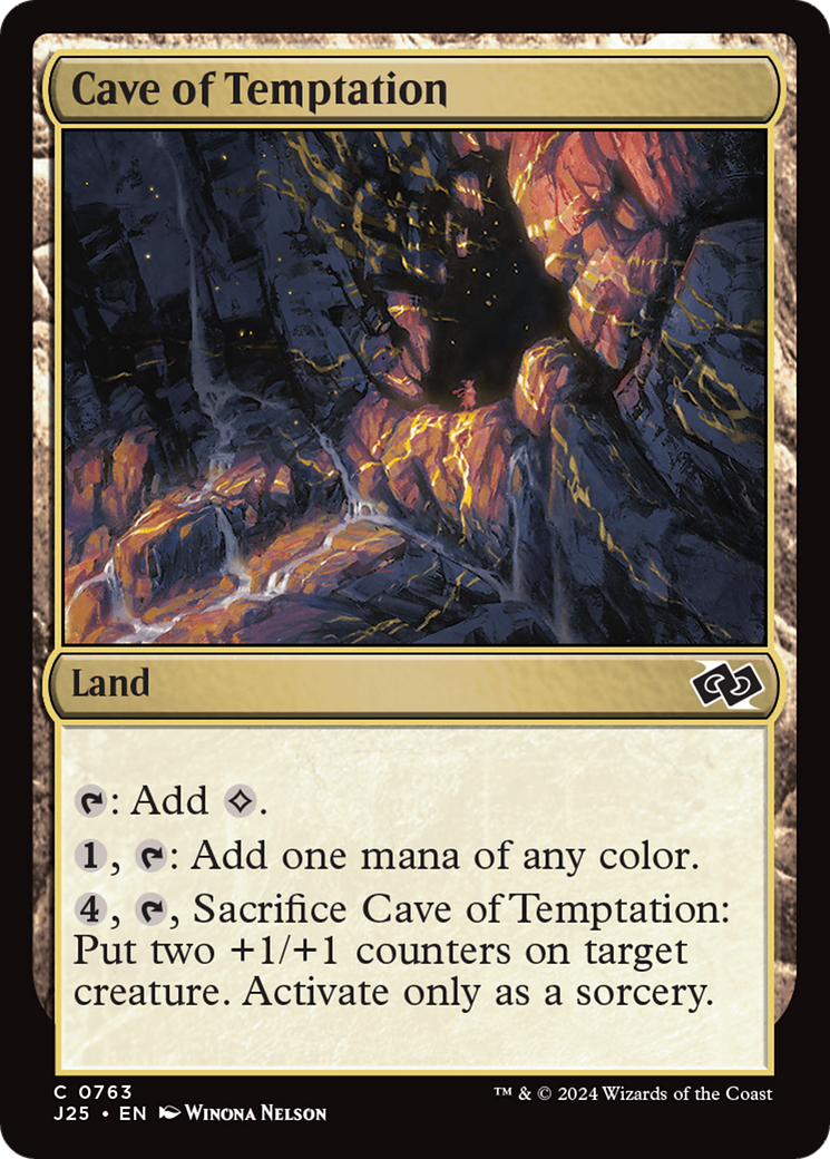 Cave of Temptation [Foundations Jumpstart] | Pegasus Games WI