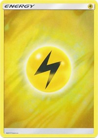 Lightning Energy (Unnumbered 2017) (Wave Foil) (Theme Deck Exclusive) [Unnumbered Energies] | Pegasus Games WI