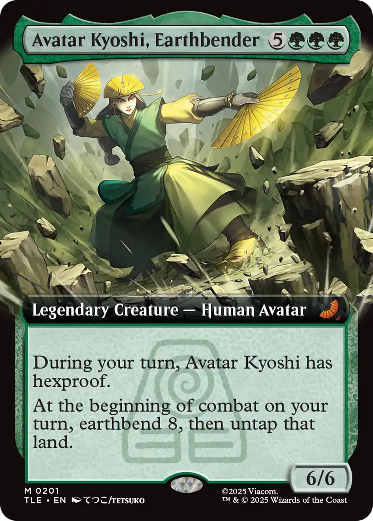 Avatar Kyoshi, Earthbender (Extended Art) [Avatar: The Last Airbender: Eternal-Legal] | Pegasus Games WI