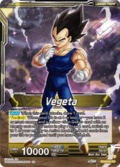 Vegeta // SS Vegeta, Fighting Instincts (Starter Deck Exclusive) (SD22-01) [Power Absorbed] | Pegasus Games WI