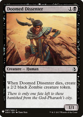 Doomed Dissenter [Mystery Booster] | Pegasus Games WI