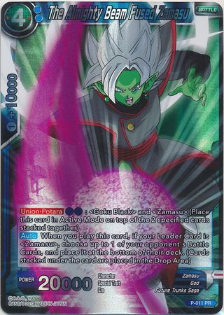 The Almighty Beam Fused Zamasu (P-011) [Promotion Cards] | Pegasus Games WI