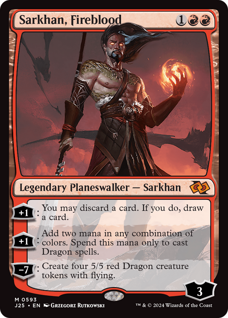 Sarkhan, Fireblood [Foundations Jumpstart] | Pegasus Games WI