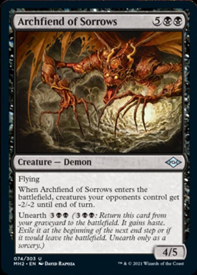 Archfiend of Sorrows [Modern Horizons 2] | Pegasus Games WI