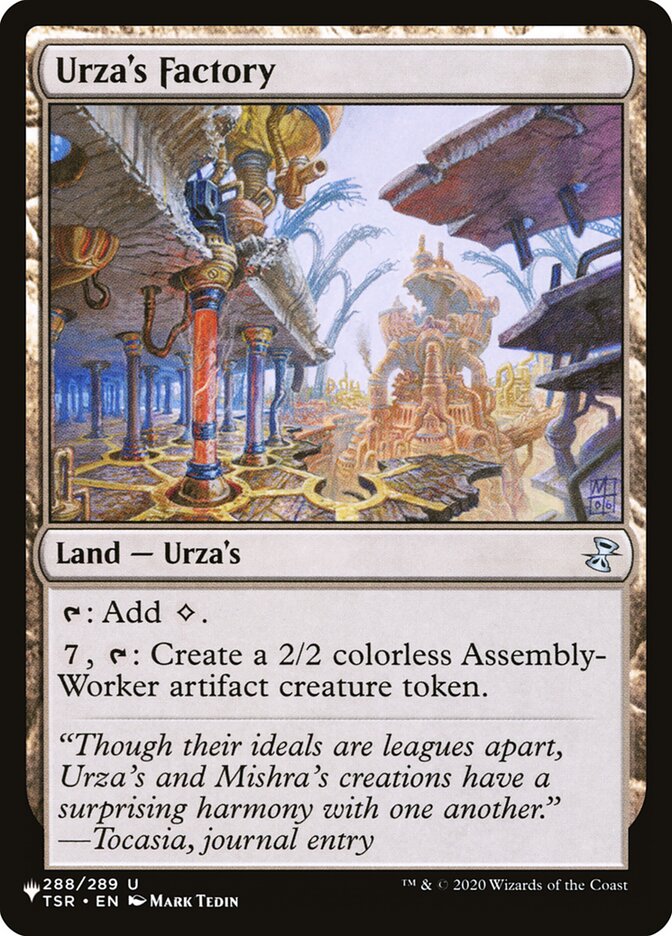 Urza's Factory [The List] | Pegasus Games WI