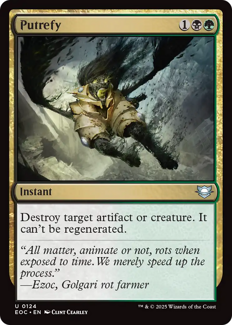 Putrefy [Edge of Eternities Commander] | Pegasus Games WI