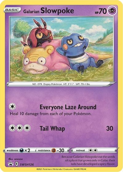 Galarian Slowpoke (SWSH126) [Sword & Shield: Black Star Promos] | Pegasus Games WI
