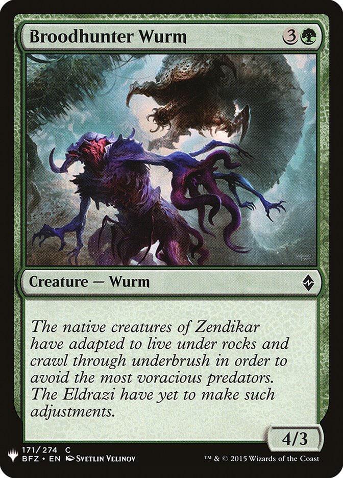 Broodhunter Wurm [Mystery Booster] | Pegasus Games WI