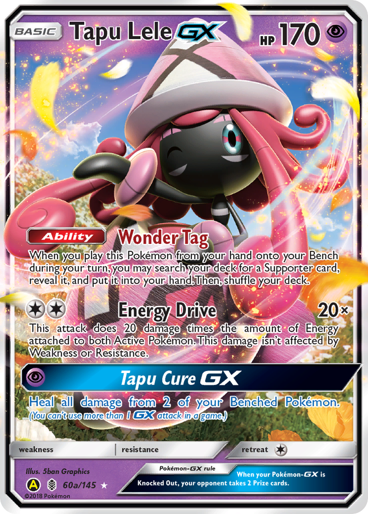 Tapu Lele GX (60a/145) [Alternate Art Promos] | Pegasus Games WI