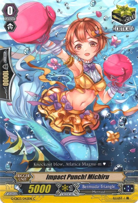 Impact Punch! Michiru (G-CB03/042EN) [Blessing of Divas] | Pegasus Games WI