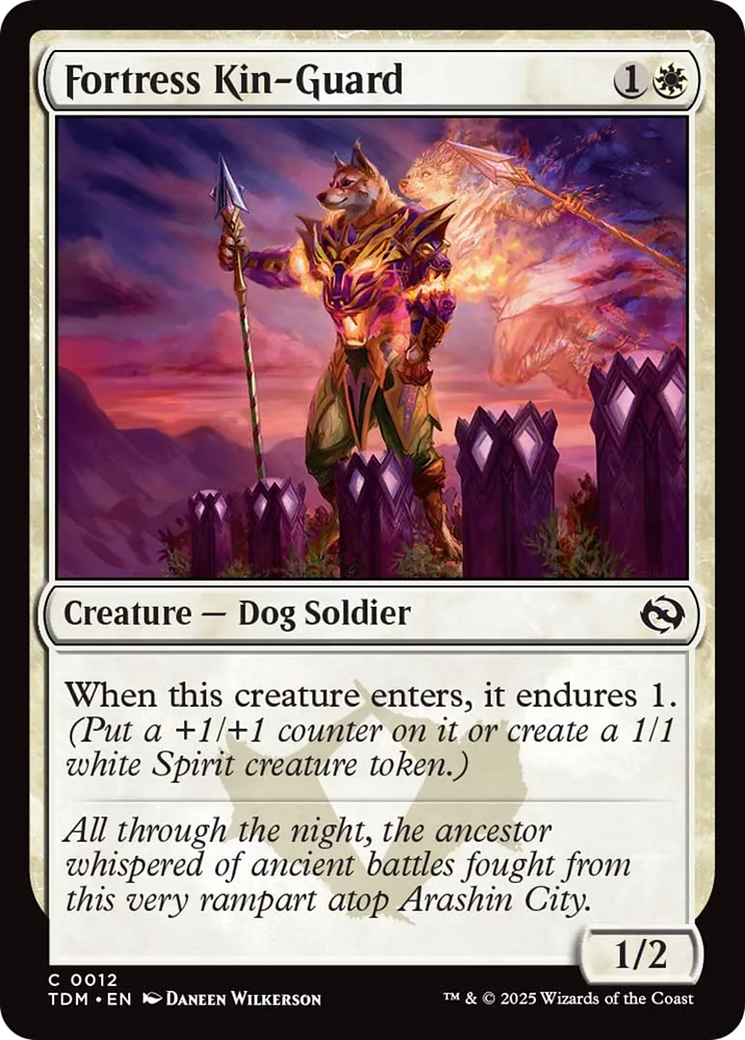 Fortress Kin-Guard [Tarkir: Dragonstorm] | Pegasus Games WI