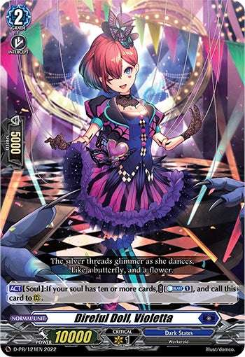 Direful Doll, Violetta (D-PR/121EN) [D Promo Cards] | Pegasus Games WI