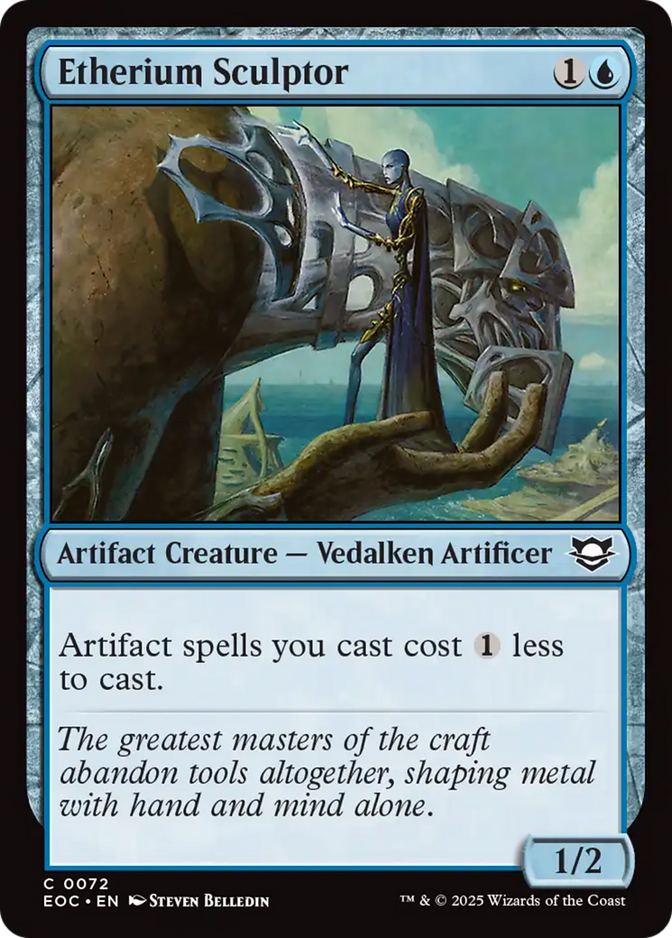 Etherium Sculptor [Edge of Eternities Commander] | Pegasus Games WI