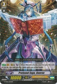 Profound Sage, Kunron (G-TD02/004EN) [Divine Swordsman of the Shiny Star] | Pegasus Games WI