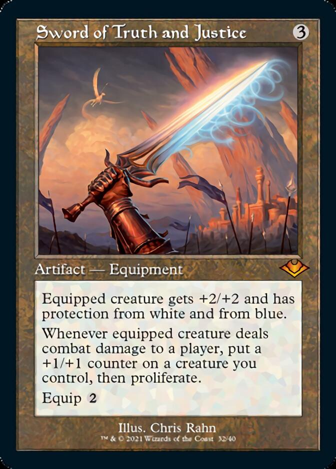 Sword of Truth and Justice (Retro) [Modern Horizons] | Pegasus Games WI