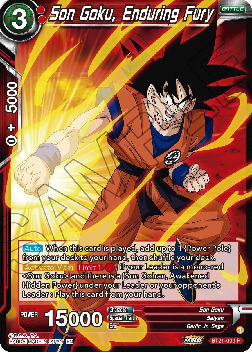 Son Goku, Enduring Fury (BT21-009) [Wild Resurgence] | Pegasus Games WI