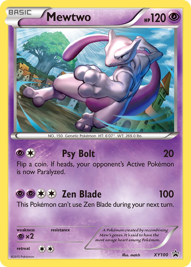 Mewtwo (XY100) [XY: Black Star Promos] | Pegasus Games WI