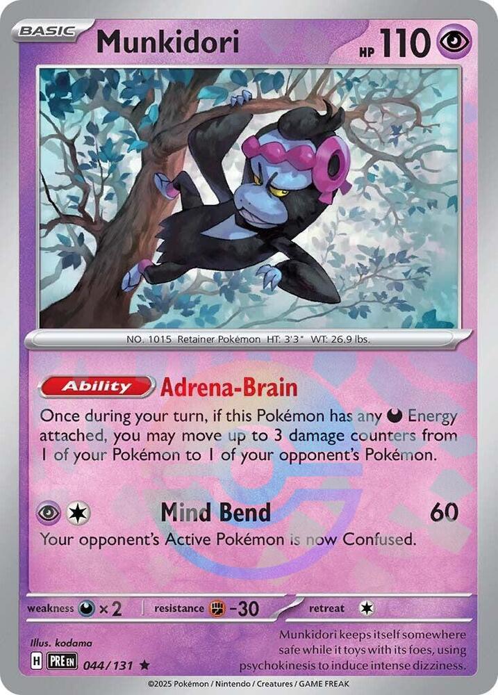 Munkidori (044/131) (Poke Ball Pattern) [Scarlet & Violet: Prismatic Evolutions] | Pegasus Games WI