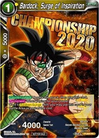 Bardock, Surge of Inspiration (P-204) [Promotion Cards] | Pegasus Games WI