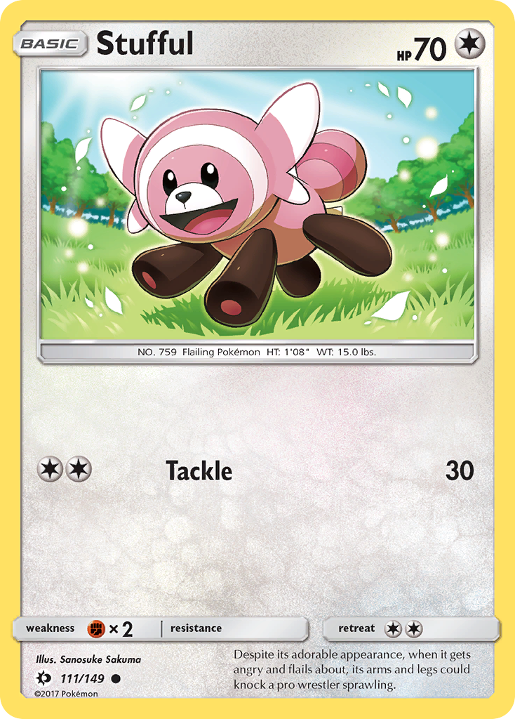 Stufful (111/149) [Sun & Moon: Base Set] | Pegasus Games WI