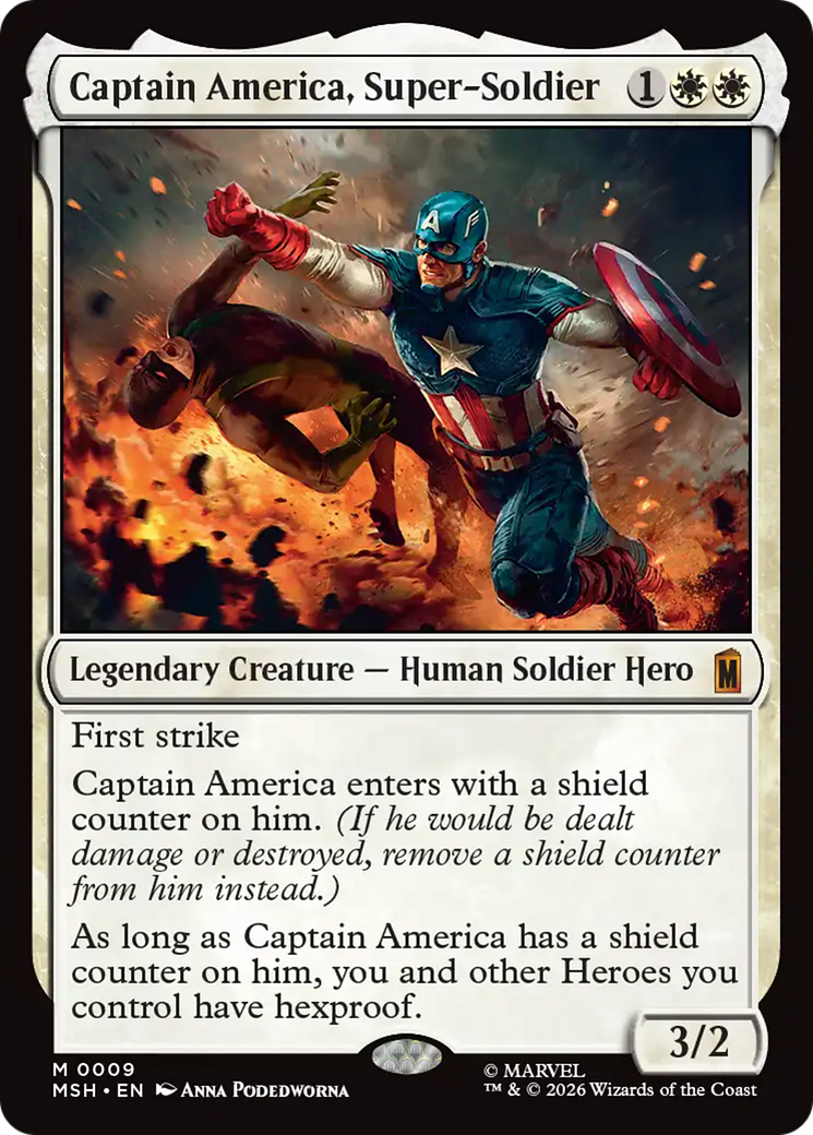 Captain America, Super-Soldier [Marvel Super Heroes] | Pegasus Games WI