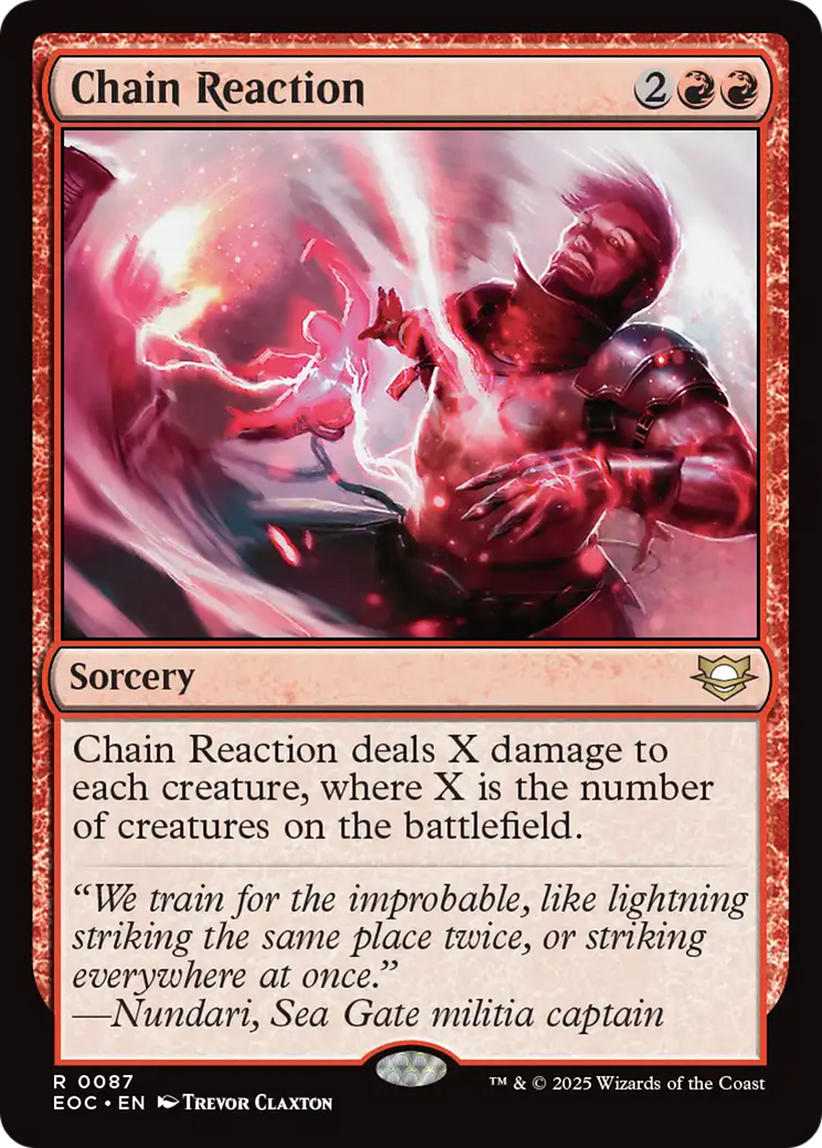 Chain Reaction [Edge of Eternities Commander] | Pegasus Games WI