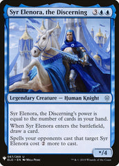 Syr Elenora, the Discerning [Mystery Booster] | Pegasus Games WI