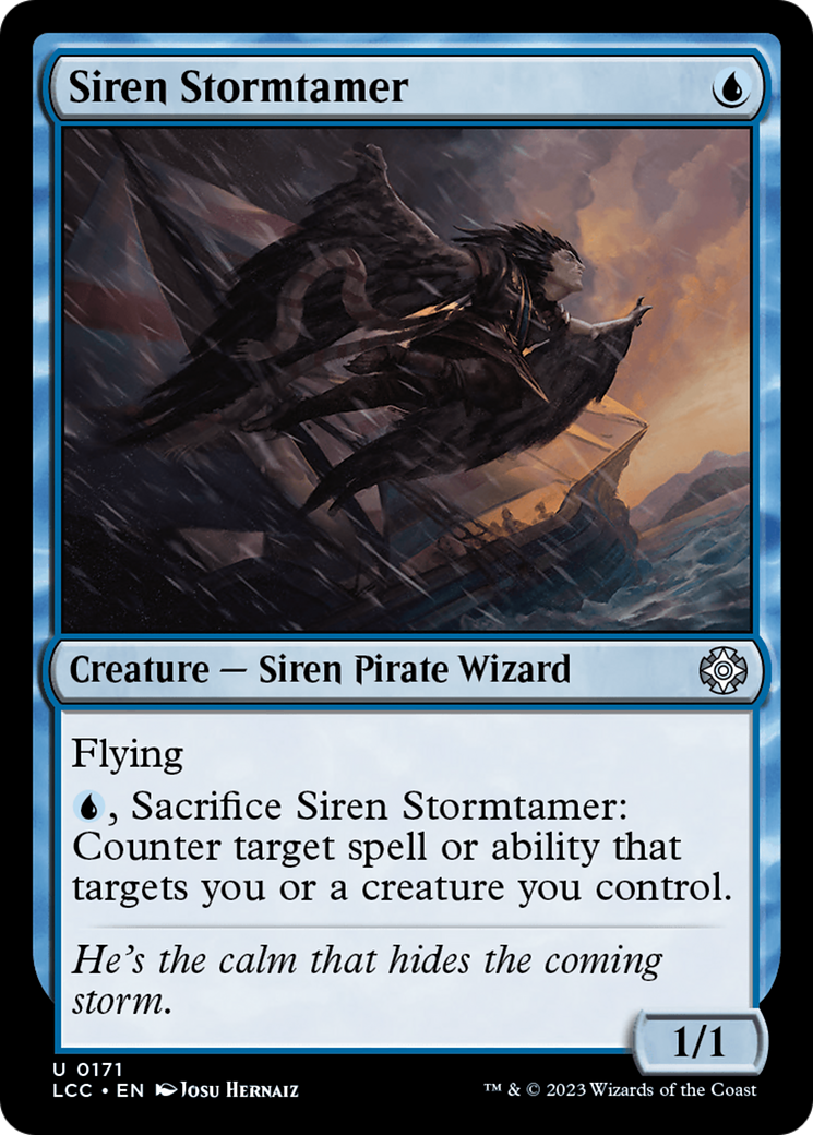 Siren Stormtamer [The Lost Caverns of Ixalan Commander] | Pegasus Games WI